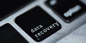 keyboard with data recovery key
