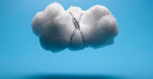 cloud secured with chains
