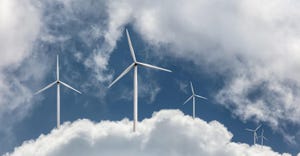 windmills in the clouds