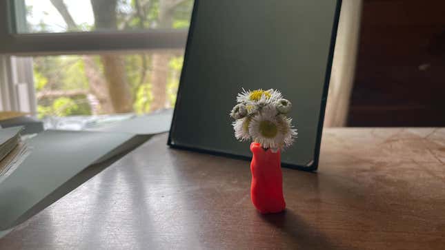Image for article titled Ask Your Kid to Make a Tiny Vase for the Flowers They Keep Picking for You