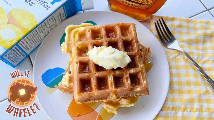 Image for Turn a Box of Jiffy Mix Into a Batch of Waffles